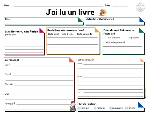 J'ai lu un livre