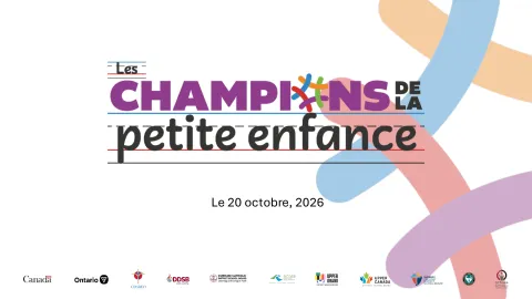 Day 2 - Les champions de la petite enfance slide deck 