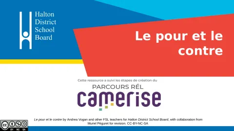 Le pour et le contre