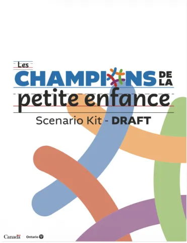 Les champions de la petite enfance Scenario Kit