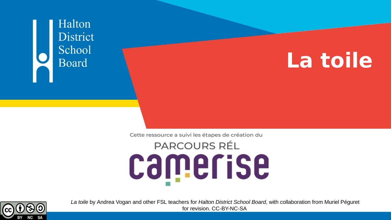 Organisateur graphique : La toile